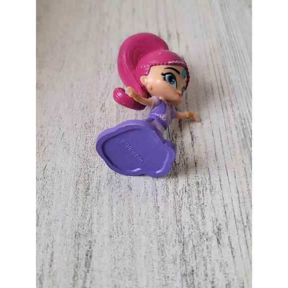 Miniature Shimmer shine pink hair toy figure - Picture 3 of 5